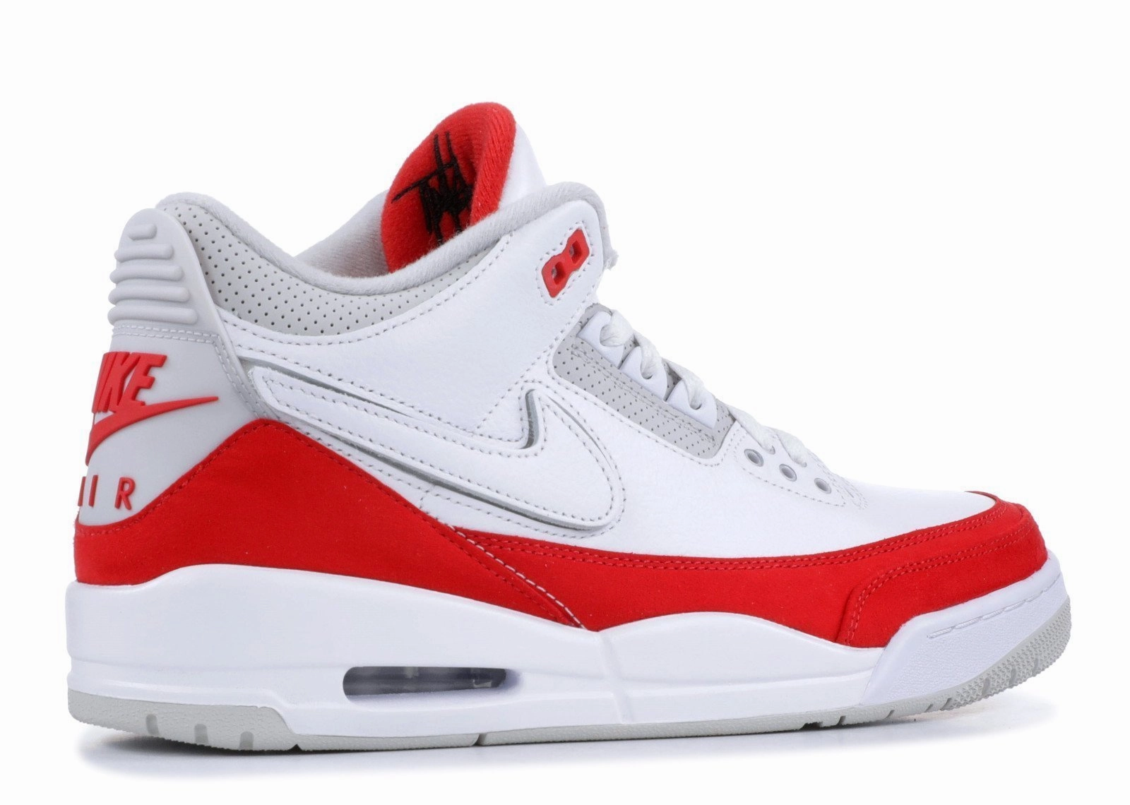 Outlet Nike Basketball Shoes Nike Air Jordan 3 Retro Tinker Air Max 1 White Red Men Shoes Sale