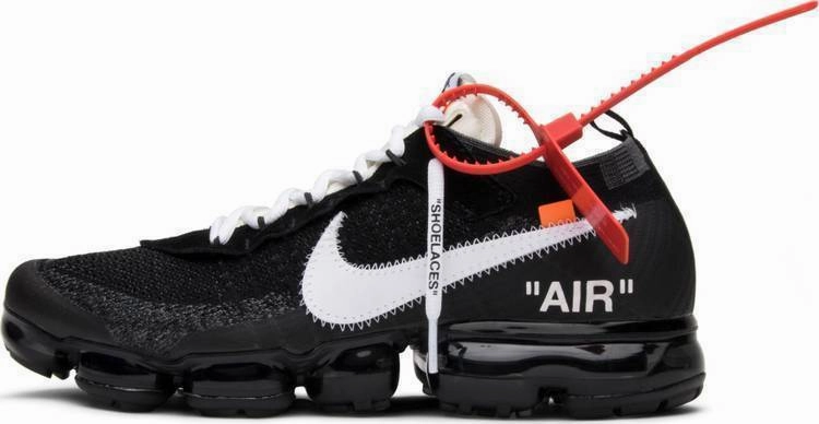 Nike Sizing Chart Shoes OFF WHITE x Nike Air Vapormax Part 2 &quot;The Ten&quot; Shoes Sneakers Men Sale Size US 7, 8, 8.5, 9, 10, 11