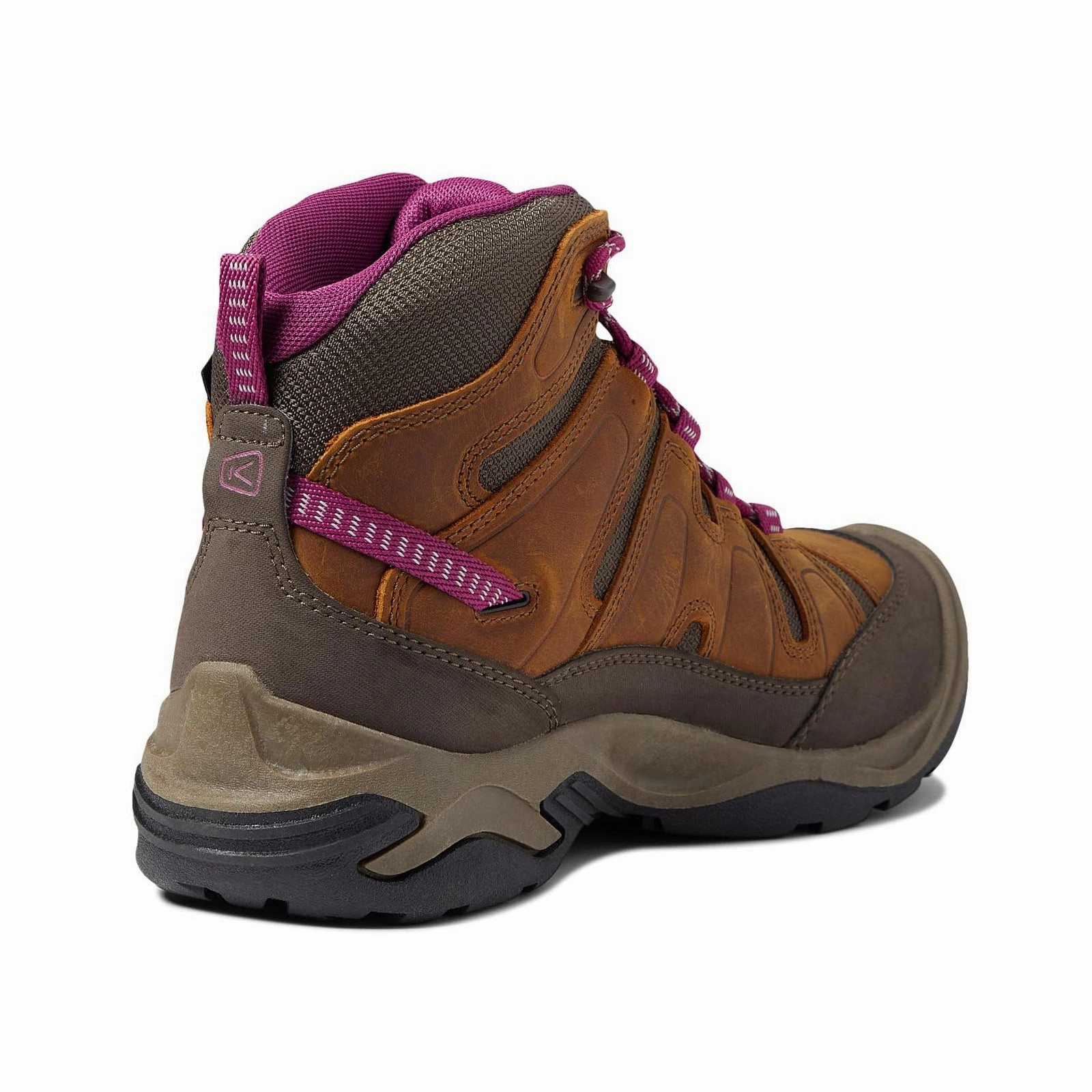 Keen Circadia Mid Leather Textile Women's Ankle Boots Keen Circadia Polar Mid Hiking Boots