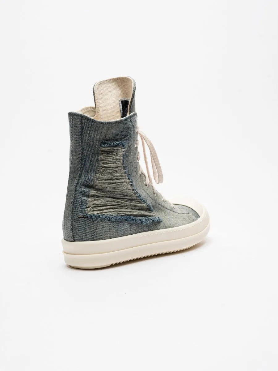 DENIM SHOES Climbing Mt Fuji