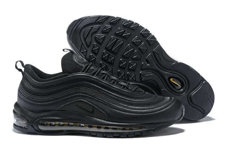 Nike Pippen Shoes Nike Air Max 97 Black Gold Shoes Sale Men Size US 7, 8, 8.5, 9, 10, 11,