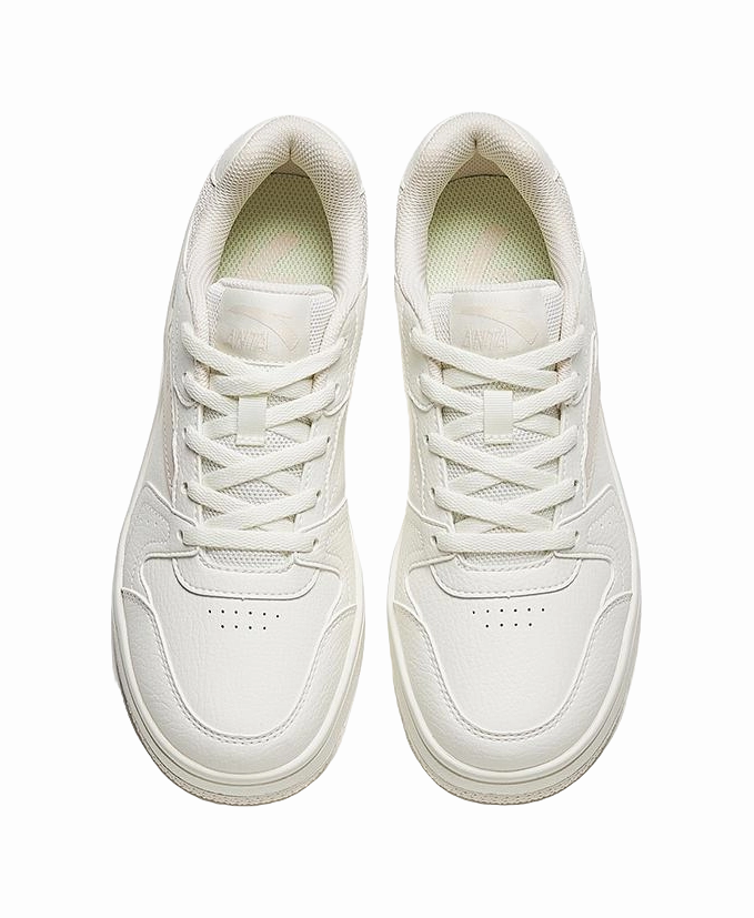 Dsw Anta Original Year Lightweight Low top Skateboard Shoes Women's White Gray