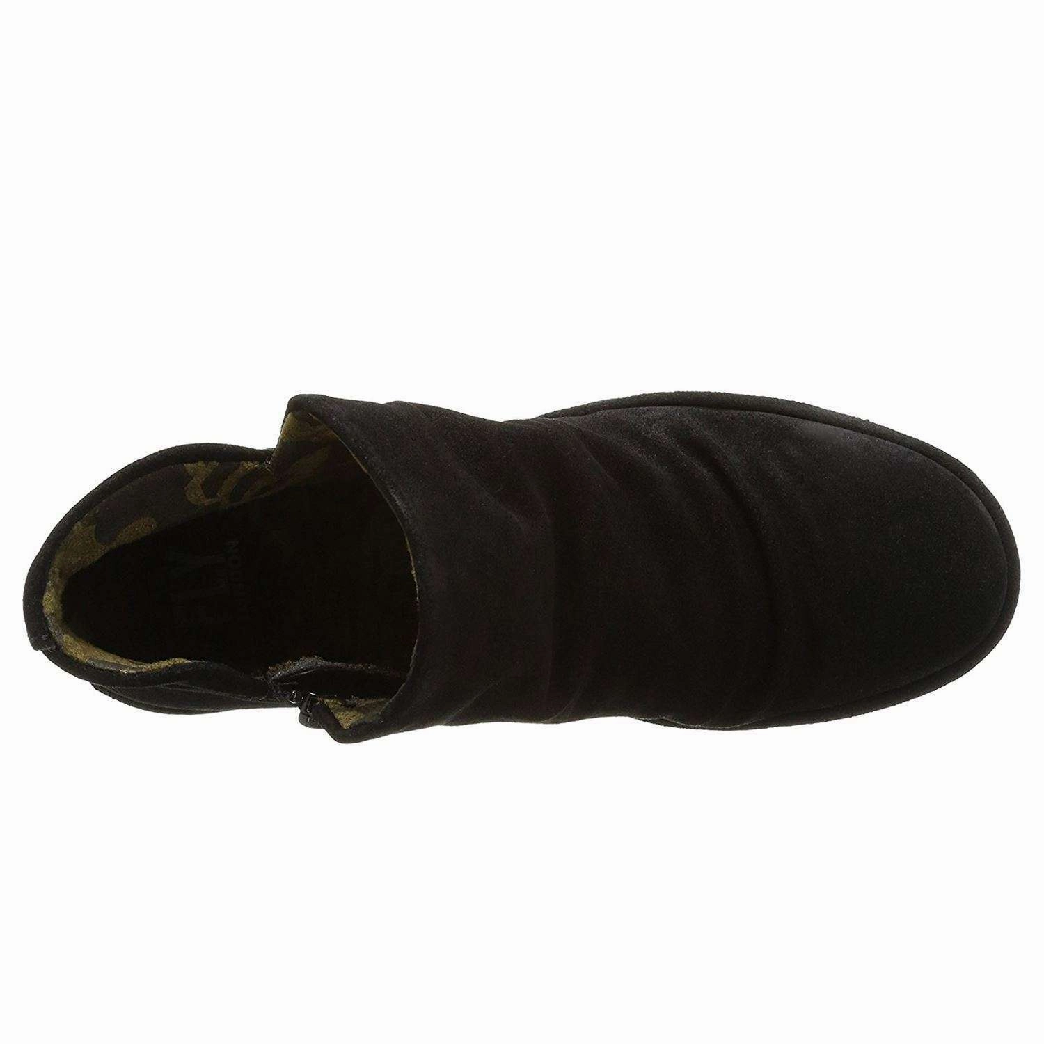 Fly London Yip Oiled Suede Women's Zip Up Ankle Boots Ankle Boots Leather Heel