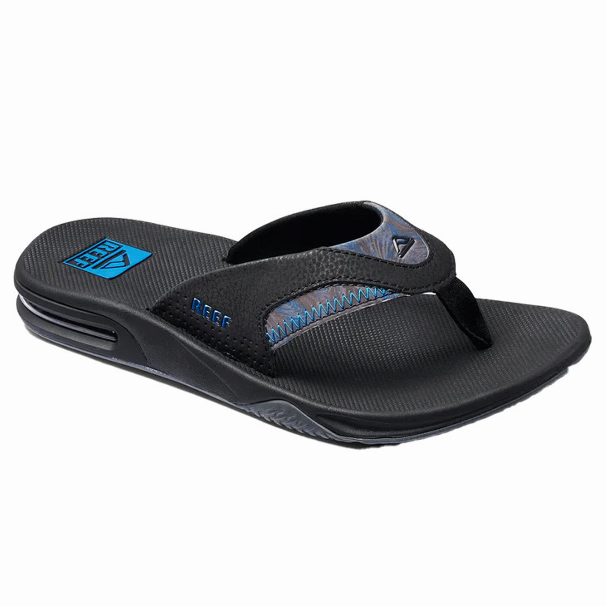 Reef Fanning Men's Sandals - Black/Pool Palm Stride Rite Sandals