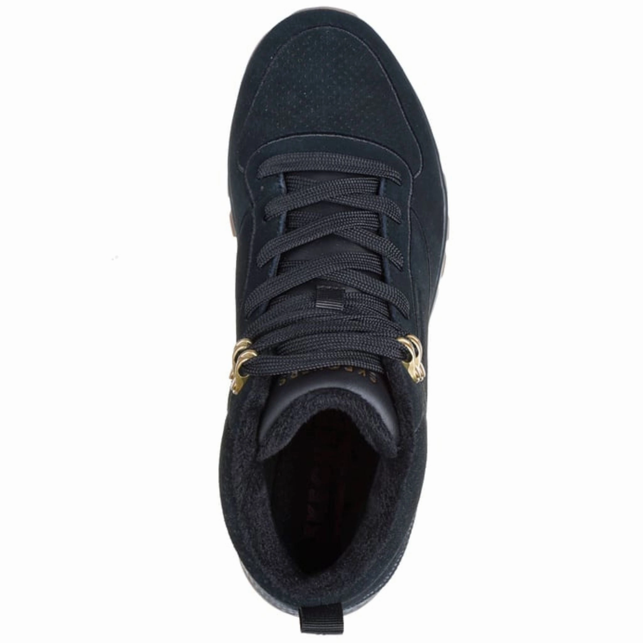 Skechers Women's 177174 Uno Rugged - Glamorous Terrain Black Casual Shoes Best Trail Shoes For Ice