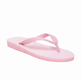 Women's Pink Dolly Flip-Flops Rainbow Double Layer Flip Flops