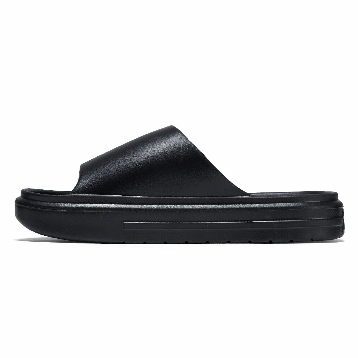 Jo Sandals Converse Essential Slide Sandals - Black/Black/Black