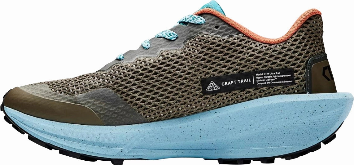 Craft CTM Ultra Mens Trail Running Shoes - Grey Synapse Trail Shoes