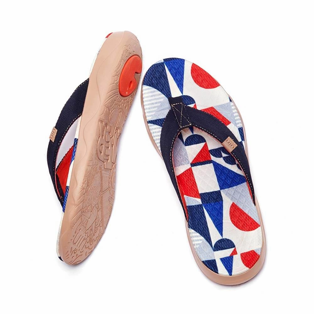 Cube Love Women Majorca Flip Flops Dangling Flip Flops
