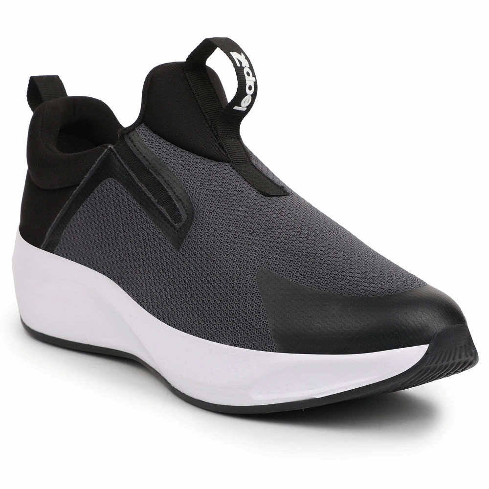 Good Walking Shoes Leap7x Sports Dark Grey Walking Shoes For Mens REACTIVE-2 By Liberty