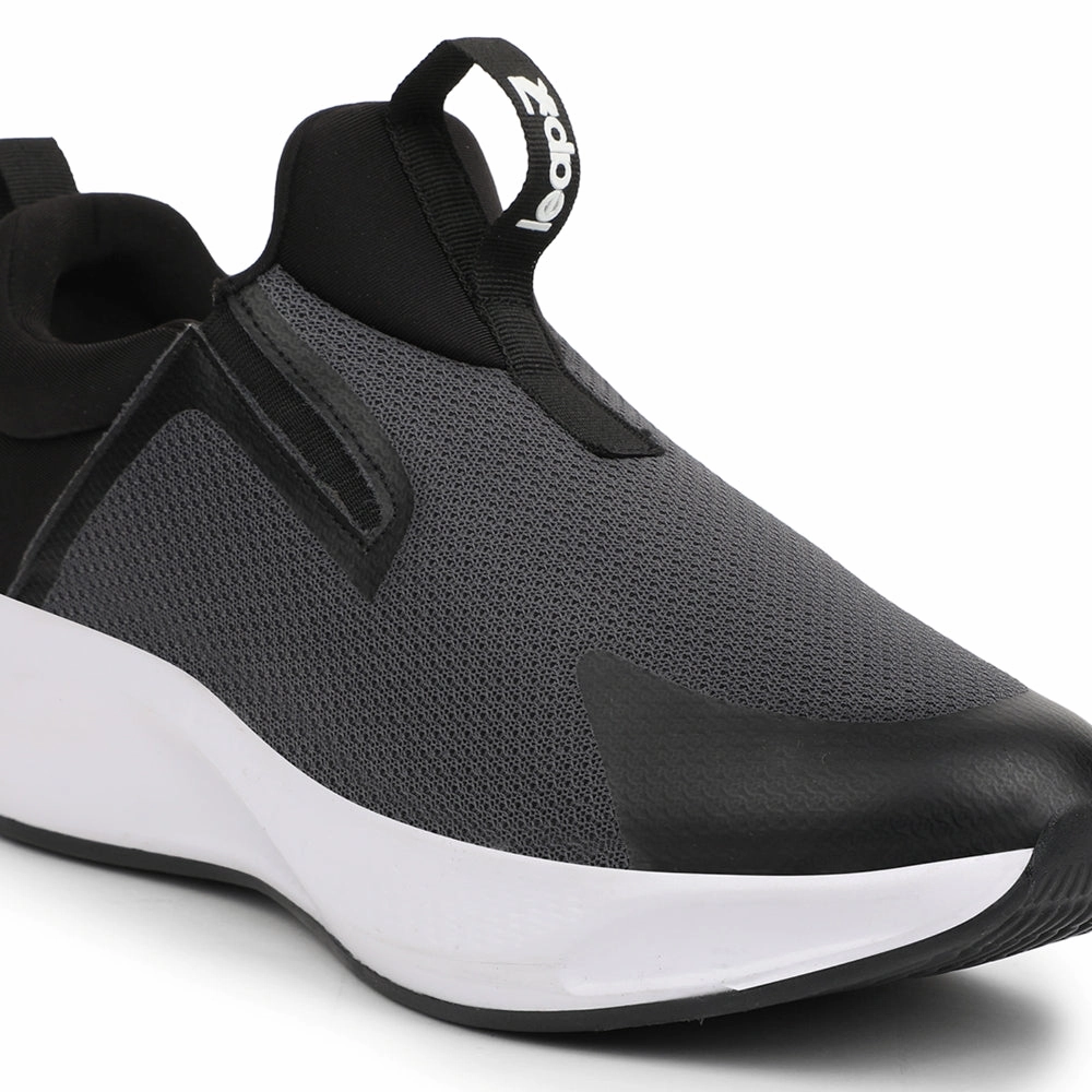 Leap7x Sports Dark Grey Walking Shoes For Mens REACTIVE-2 By Liberty Walking  Walking
