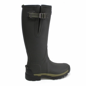 Kinney Shoes Colorado Hiking Boots Hunter Balmoral Tall Side Rubber Women's Calf Length Wellington Boots