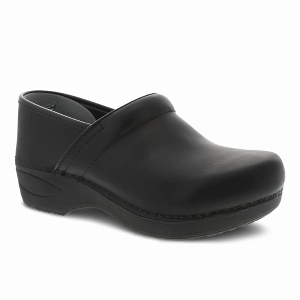 Wool Felt Clogs Dansko Women's XP 2.0 Black Pull Up