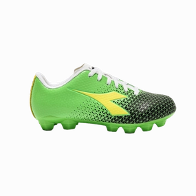 Customizable Soccer Cleats Diadora Cattura GR LPU Youth Firm Ground Cleats