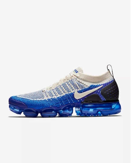 Nike Air Vapormax Flyknit 2 &quot;Racer Blue&quot; Shoes Sneakers Men Sale Size US 7, 8, 8.5, 9, 10, 11 Nike Brazil Shoes