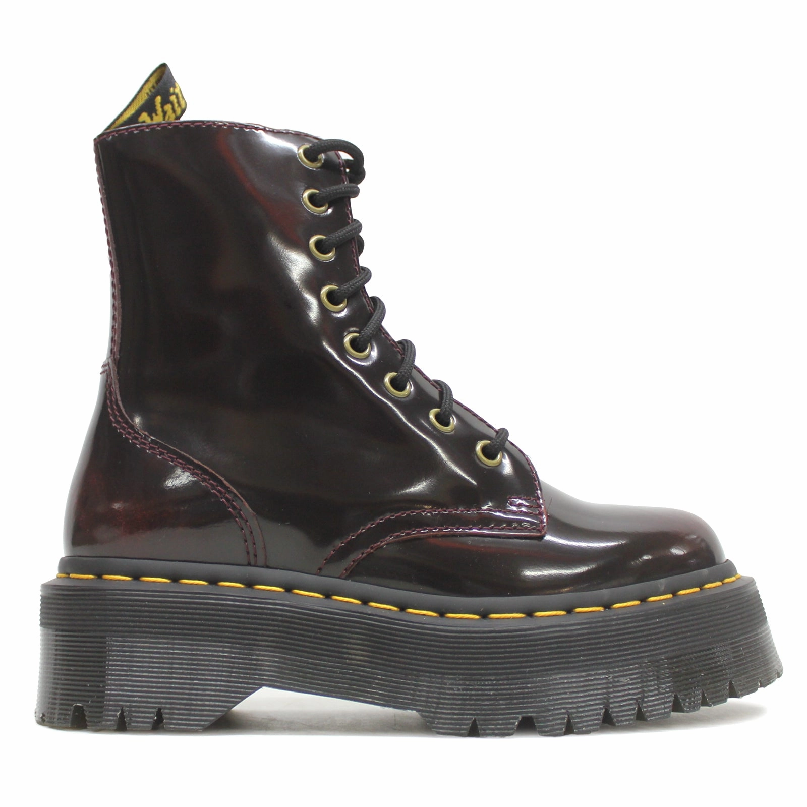 Dr. Martens Jadon Arcadia Leather Unisex Platform Boots Combat Boot Heel