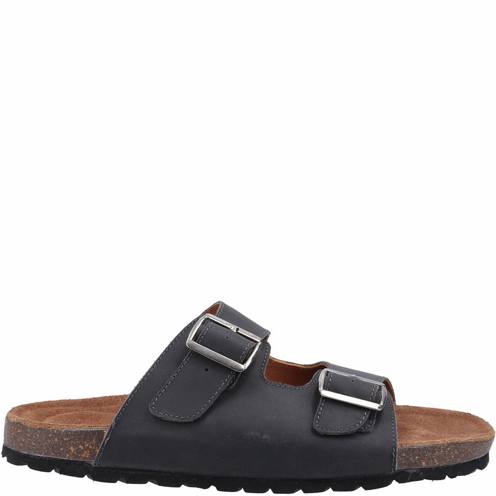 Kyoto Sandals Black Nash Slider Sandals