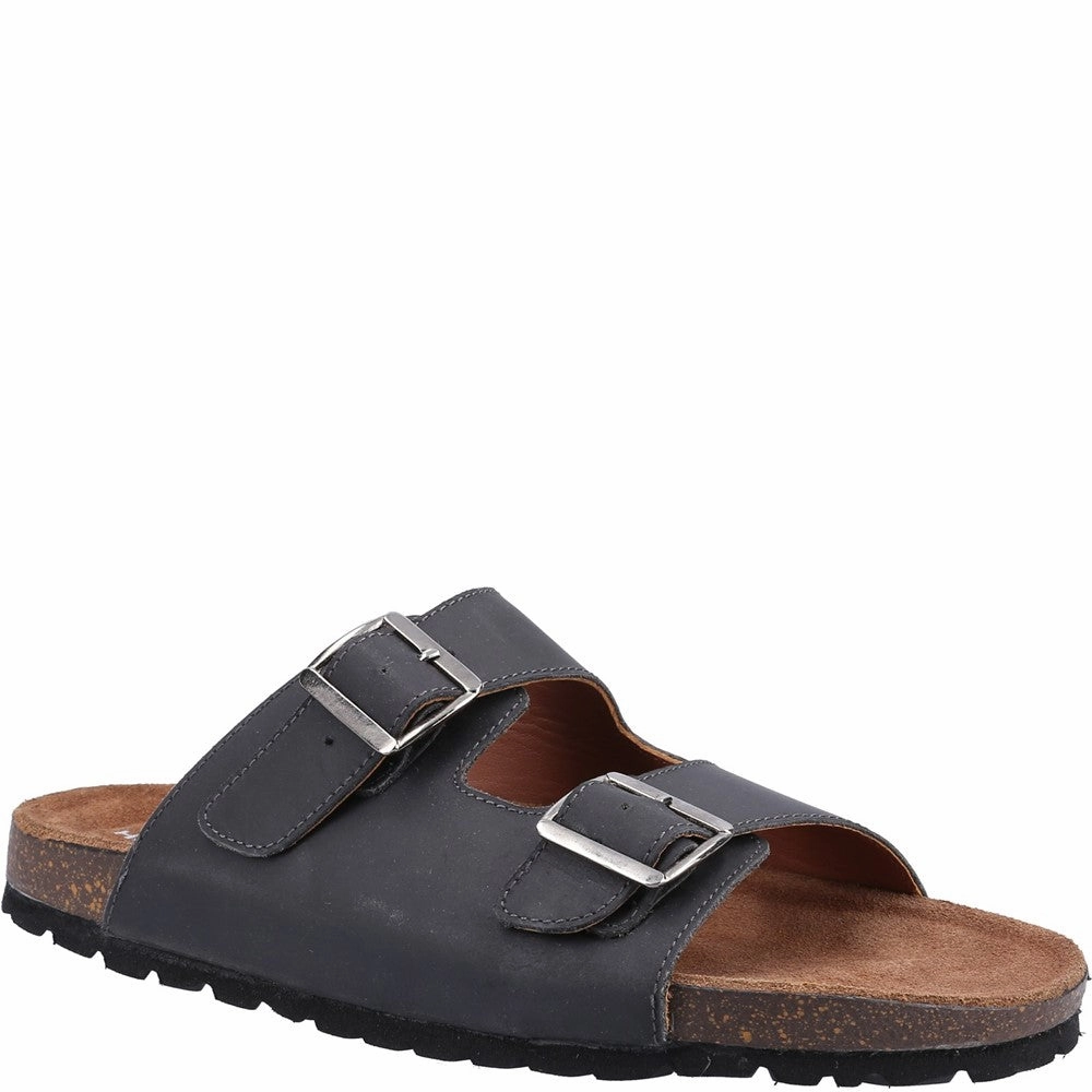 Haflinger Sandals Black Nash Slider Sandals