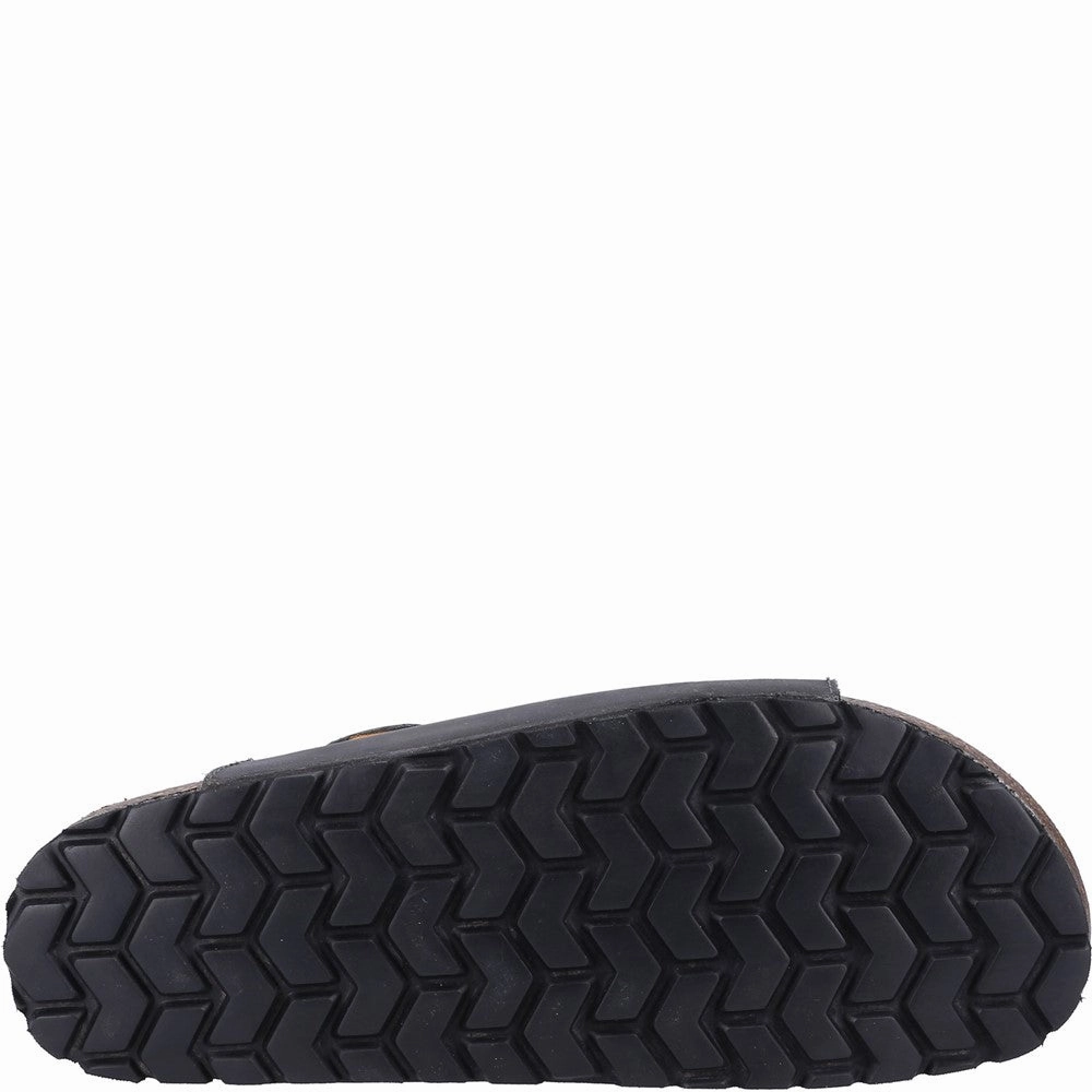 Black Nash Slider Sandals Lulu Sandals