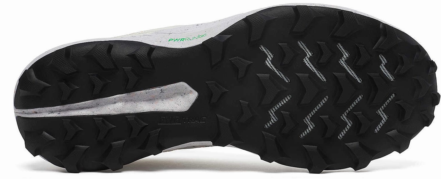 Saucony Peregrine RFG Womens Trail Running Shoes - White Flight Vectiv Trail Running