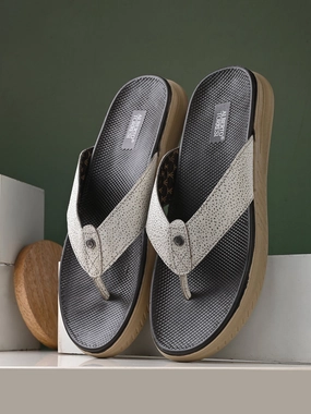 Alberto Torresi African Leather Thongs For Men With Extra Padded Flexible Footbeds Daily wear Best Deals On Flip Flops