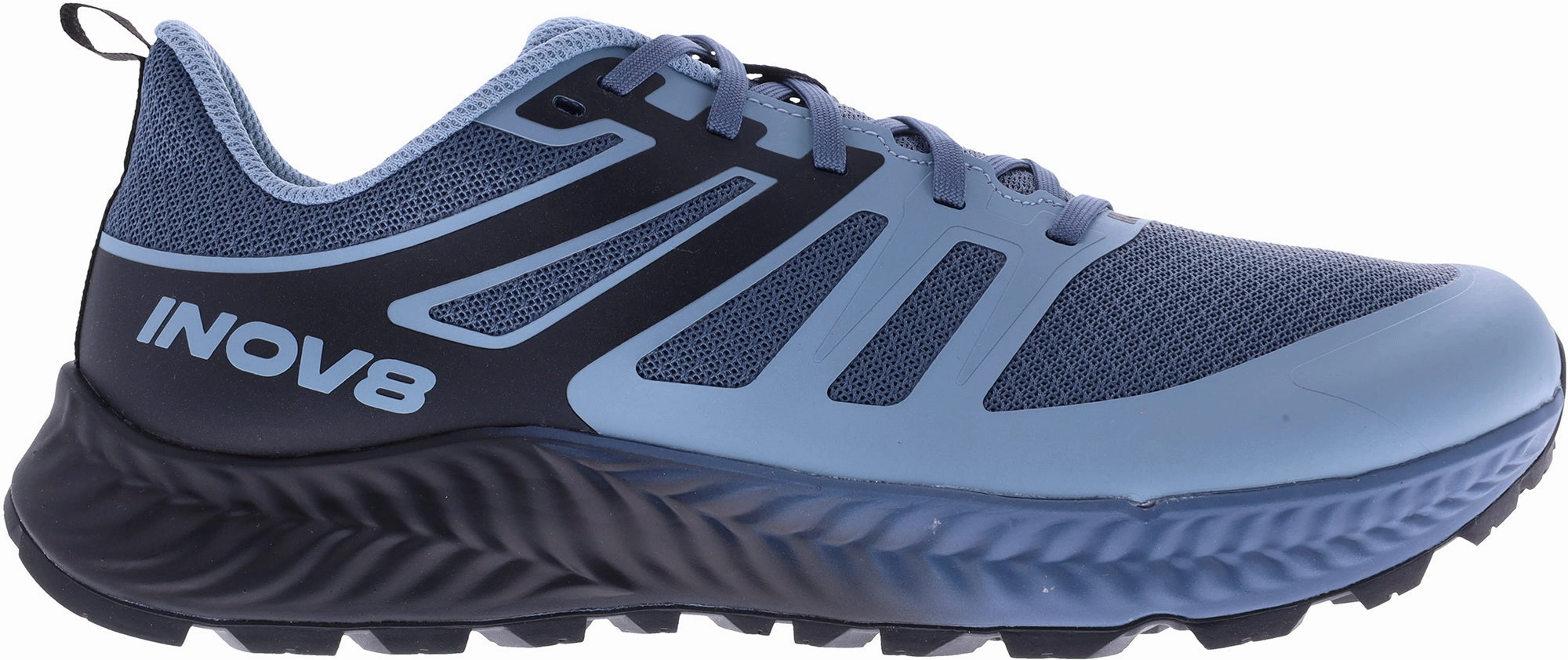 Inov8 TrailFly WIDE FIT Mens Trail Running Shoes - Blue Best Trail Running Walking Shoes