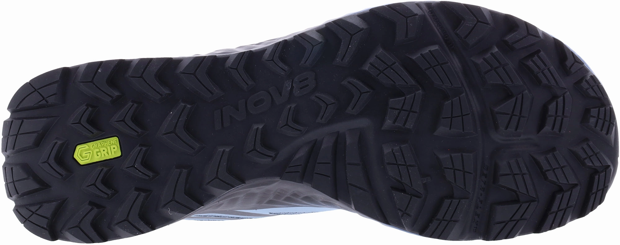 Rock Plate In Trail Inov8 TrailFly WIDE FIT Mens Trail Running Shoes - Blue