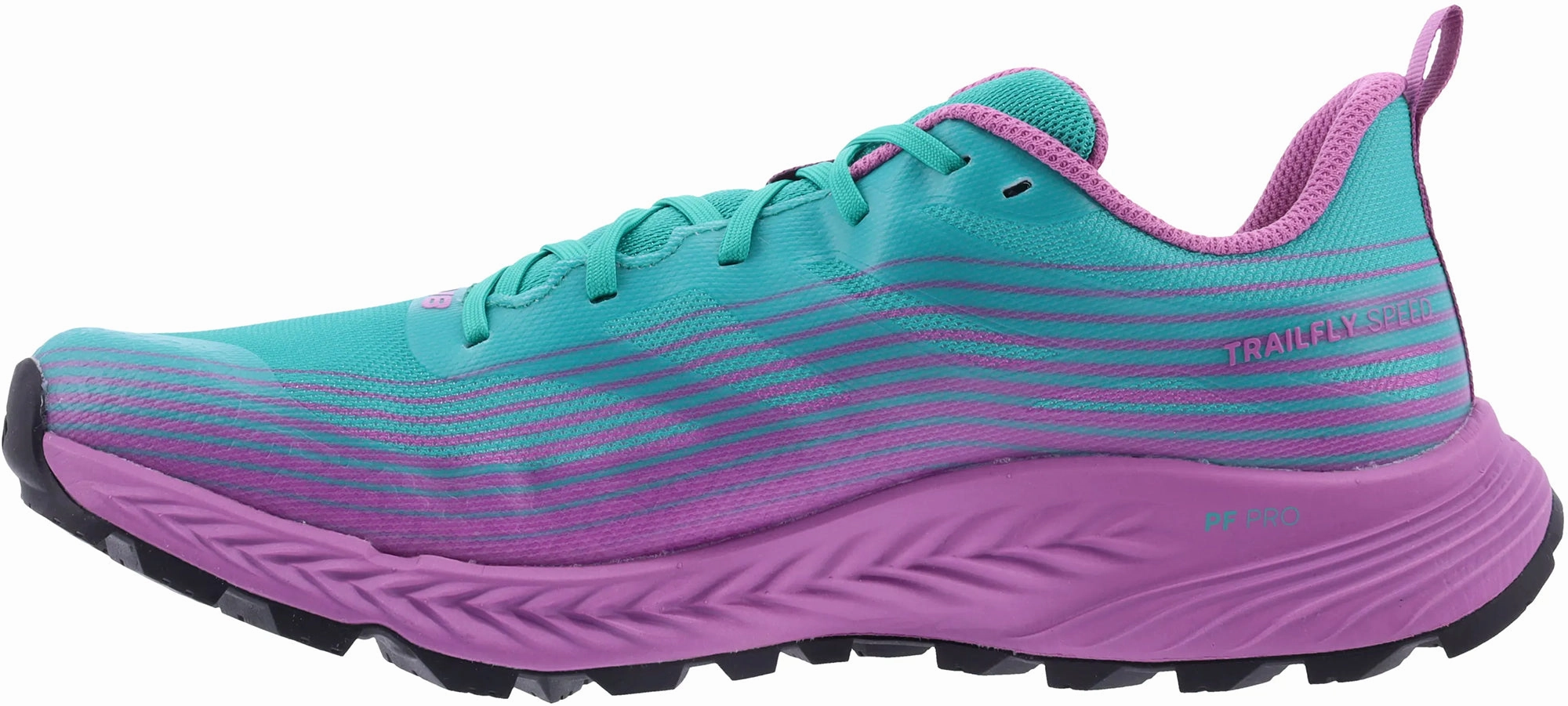 Trail Running Shoes Or Road Running Shoes Inov8 TrailFly Speed WIDE FIT Womens Trail Running Shoes - Blue