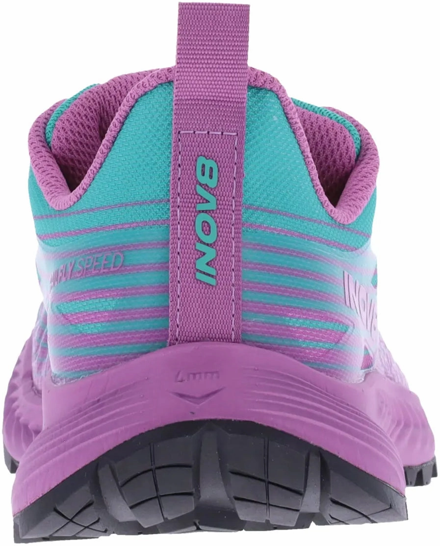 Trail Running Shoes Gore Tex Inov8 TrailFly Speed WIDE FIT Womens Trail Running Shoes - Blue