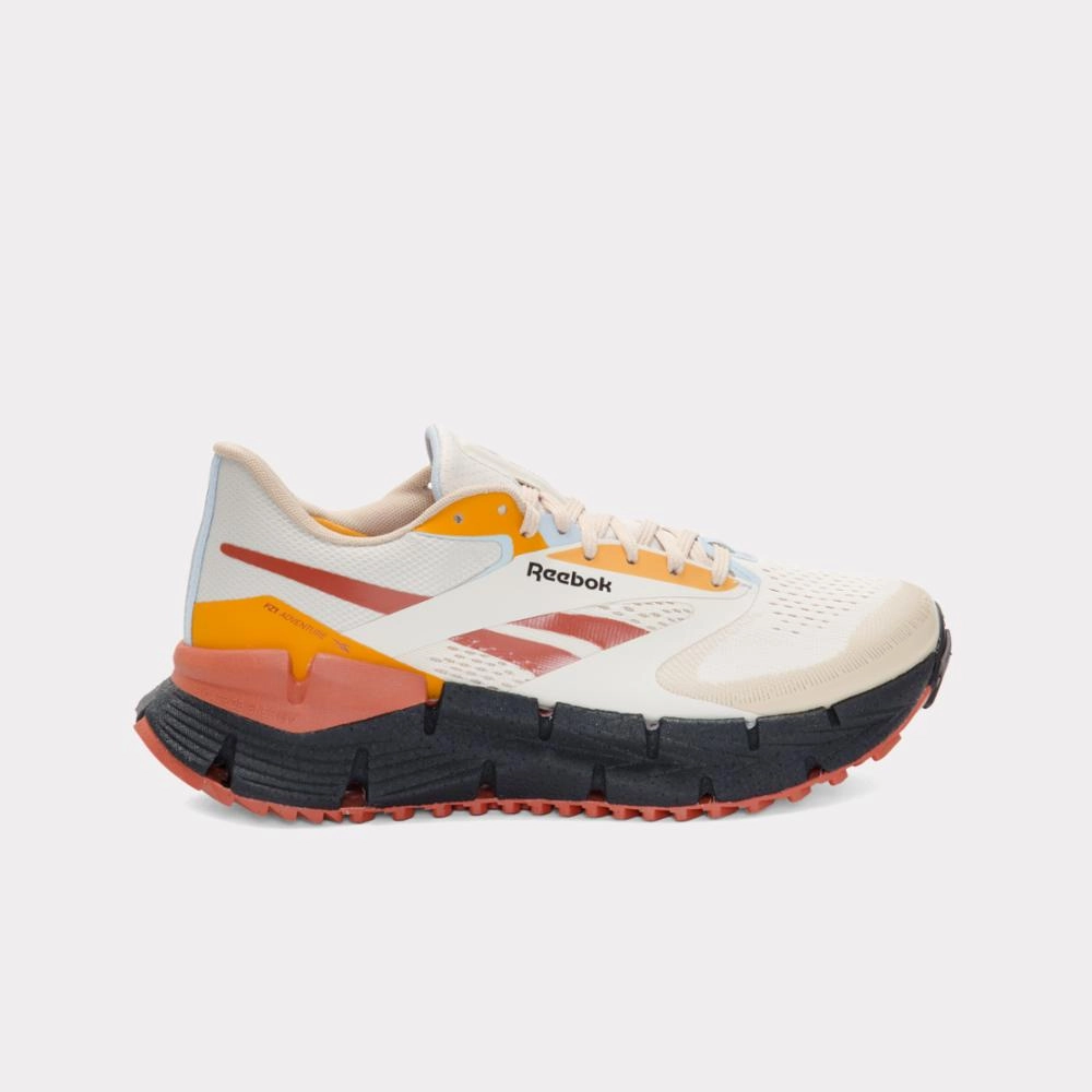 Reebok Footwear Men FloatZig 1 Adventure Shoes SAND/WASHED BLACK/HOOP RED Snow Shoe Atv Trails