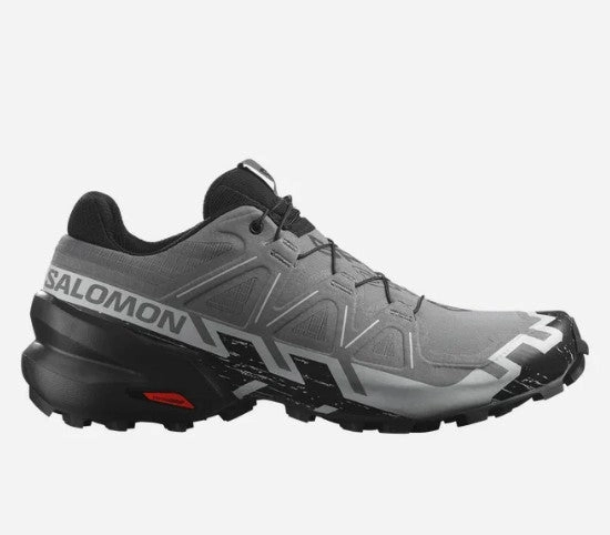 Salomon Men's Speedcross 6 Sneaker, Quiet Shade/Black/Pearl Blue Affordable Trail Running Shoes