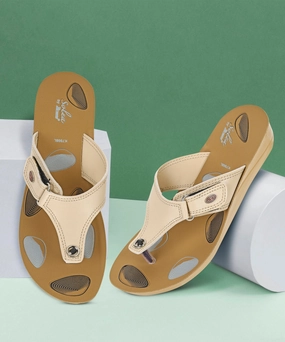 Paragon  PUK7008L Women Sandals | Casual & Formal Sandals | Stylish, Comfortable & Durable | For Daily & Occasion Wear Steelers Flip Flops