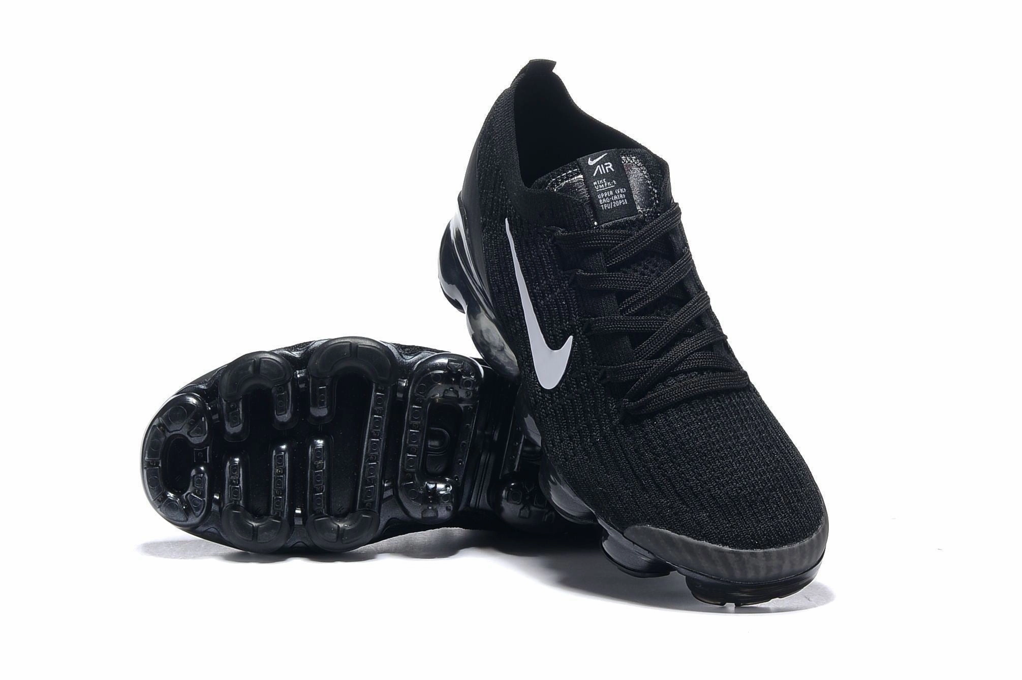 Nike Air Vapormax Flyknit 3 &quot;All Black&quot; Shoes Sneakers Men Sale Size US 7, 8, 8.5, 9, 10, 11 Old Nike Air Max Shoes