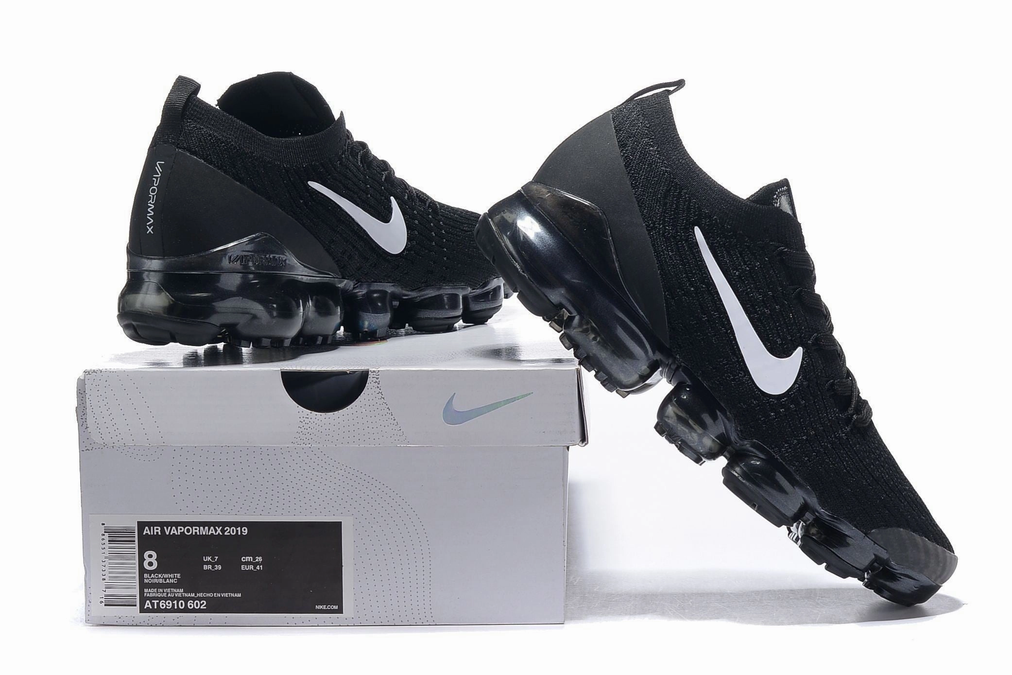 Nike Air Vapormax Flyknit 3 &quot;All Black&quot; Shoes Sneakers Men Sale Size US 7, 8, 8.5, 9, 10, 11 Nike Cortez Shoes Original