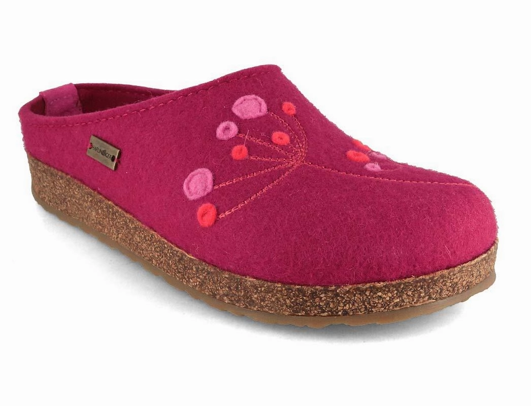 HAFLINGER Women Felt Clogs 'Grizzly Amaya', port Lsu Clogs