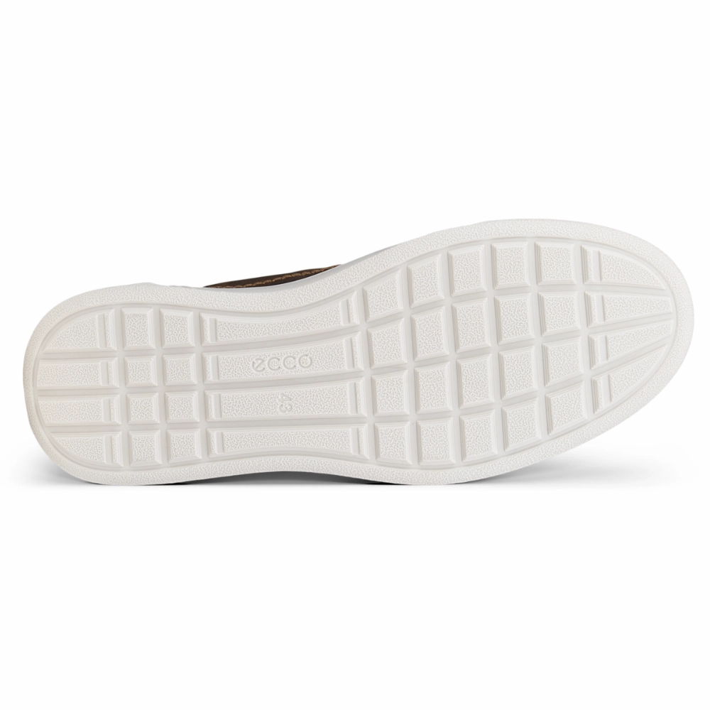 Ecco Move Camel/Coffee Sneaker (Men's) Best Shoes For Walking On Roof