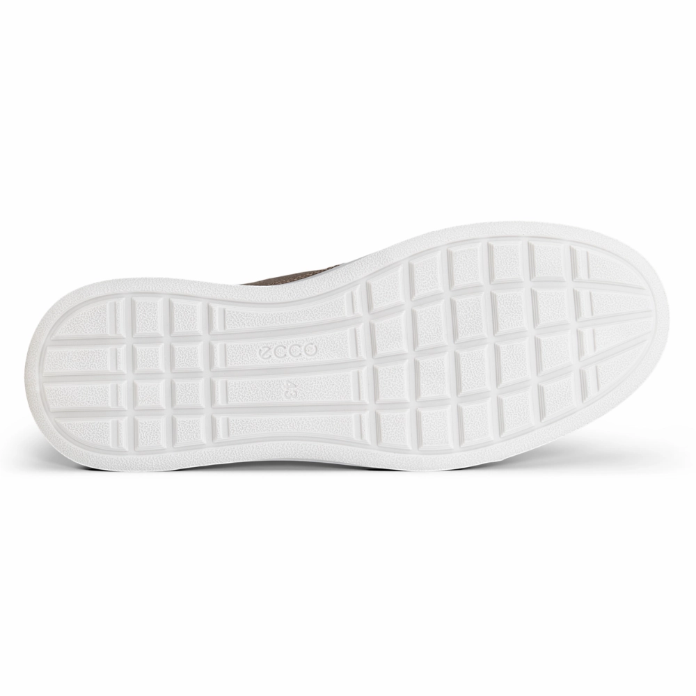 Good Walking Shoes For Plantar Fasciitis Ecco Move Dark Clay/Gravel Sneaker (Men's)