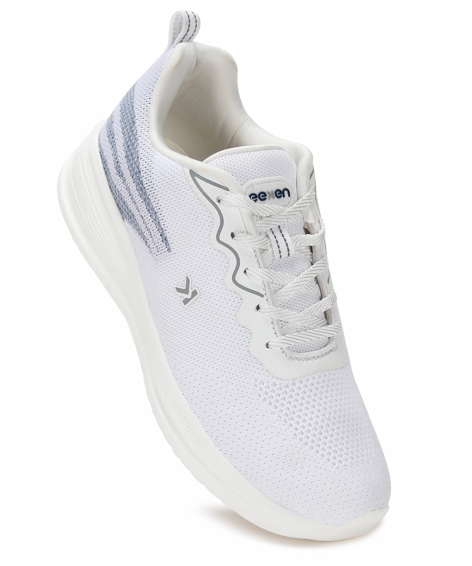 Eeken KE1233G White Comfortable Daily Outdoor Casual Shoes For Men Shoes Flat Feet Walking