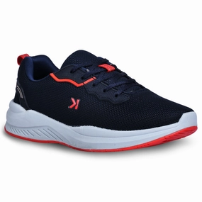 Eeken KESHGIA114 Navy Blue Lightweight Soft Cushioned Walking Shoes For Men Best Walking Shoes Back Pain