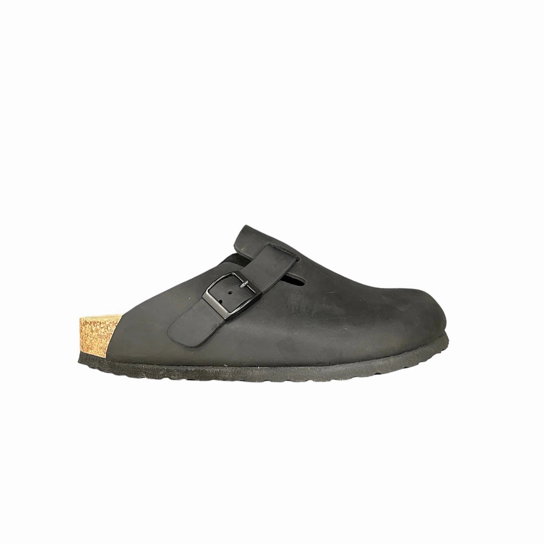 Tyron - Black Waterproof Platform Clogs
