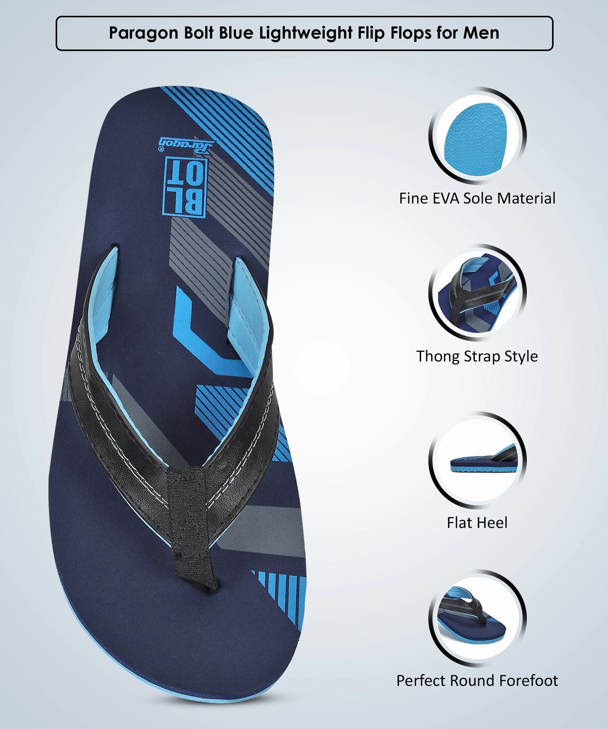 Paragon Blot K3306G Men Stylish Lightweight Flipflops | Casual & Comfortable Daily-wear Slippers for Indoor & Outdoor | For Everyday Use Birkenstock Flip Flops