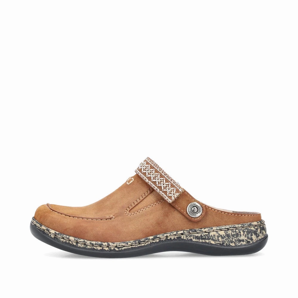 Billie - Brown Quartz Clogs