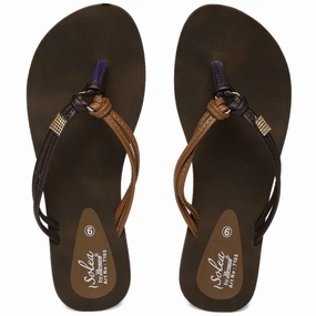 Natural Life Flip Flops Paragon PU7105L Women Stylish Lightweight Flipflops | Comfortable soles| Casual & Trendy Slippers | Indoor & Outdoor