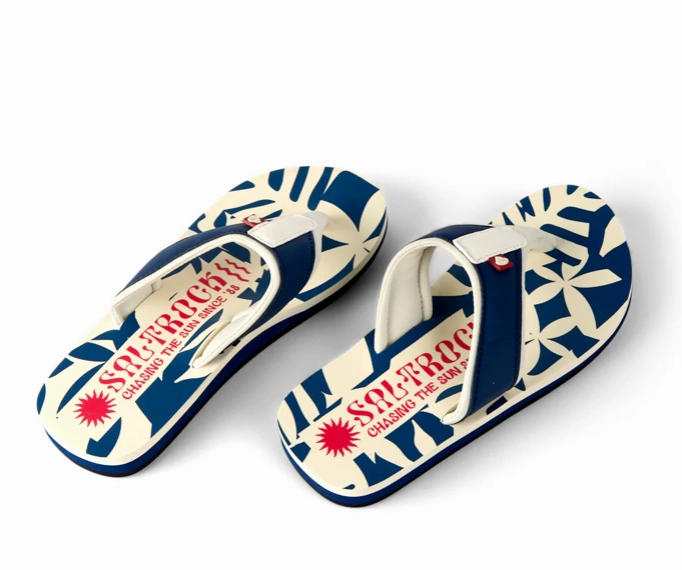 Best Flip Flops Sweaty Feet SALTROCK Balance - Womens Flip Flops - Blue