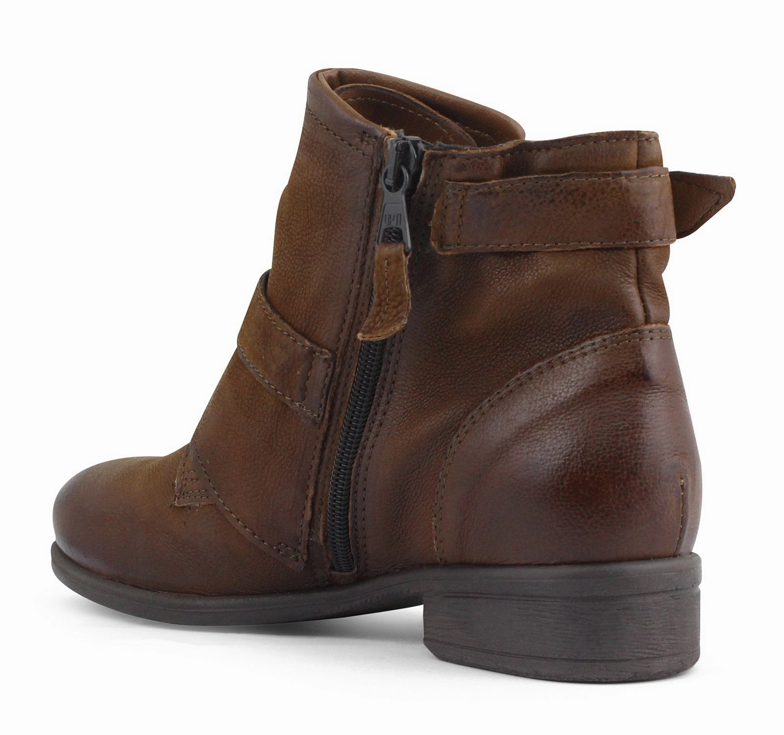 Soft Leather Flat Ankle Boots Miz Mooz Sandros Ankle Boots