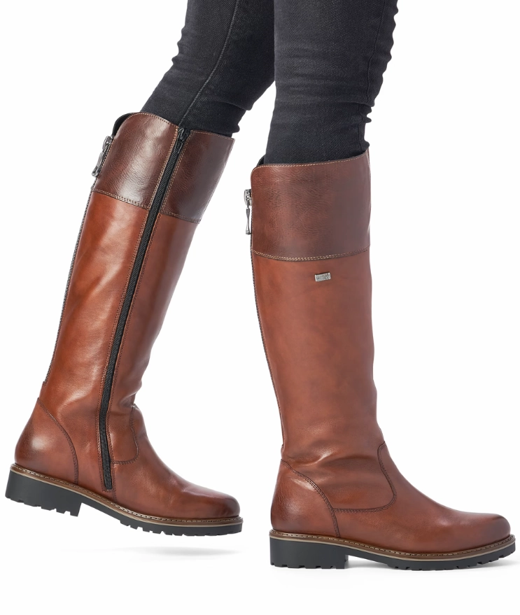Melany Brown Leather Womens Knee High Boots Aldo Knee-high Boots
