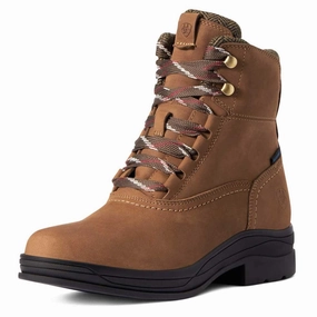 ARIAT Harper H20 Waterproof Boots - Womens - Dark Earth Comfortable Waterproof Shoe