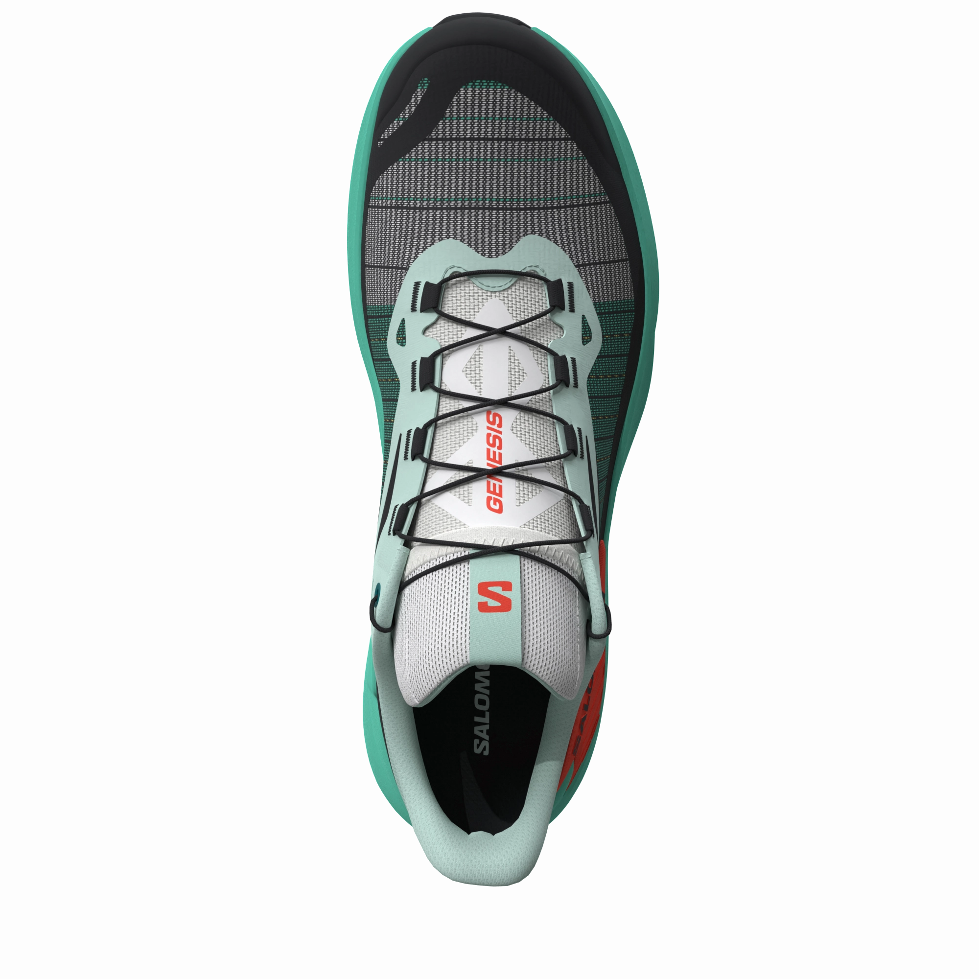 Peregrine 10 Trail Running Shoes Women's Genesis (Bay/Electric Green/Cherry Tomato)