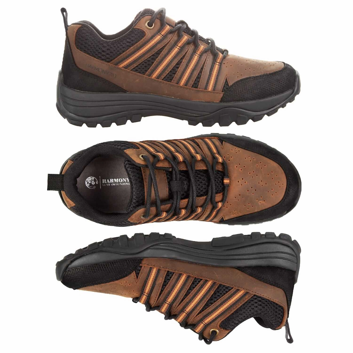 Trail Running Shoes Buying Guide Trail Shoe  Jesse Brown Leather & Black Mesh