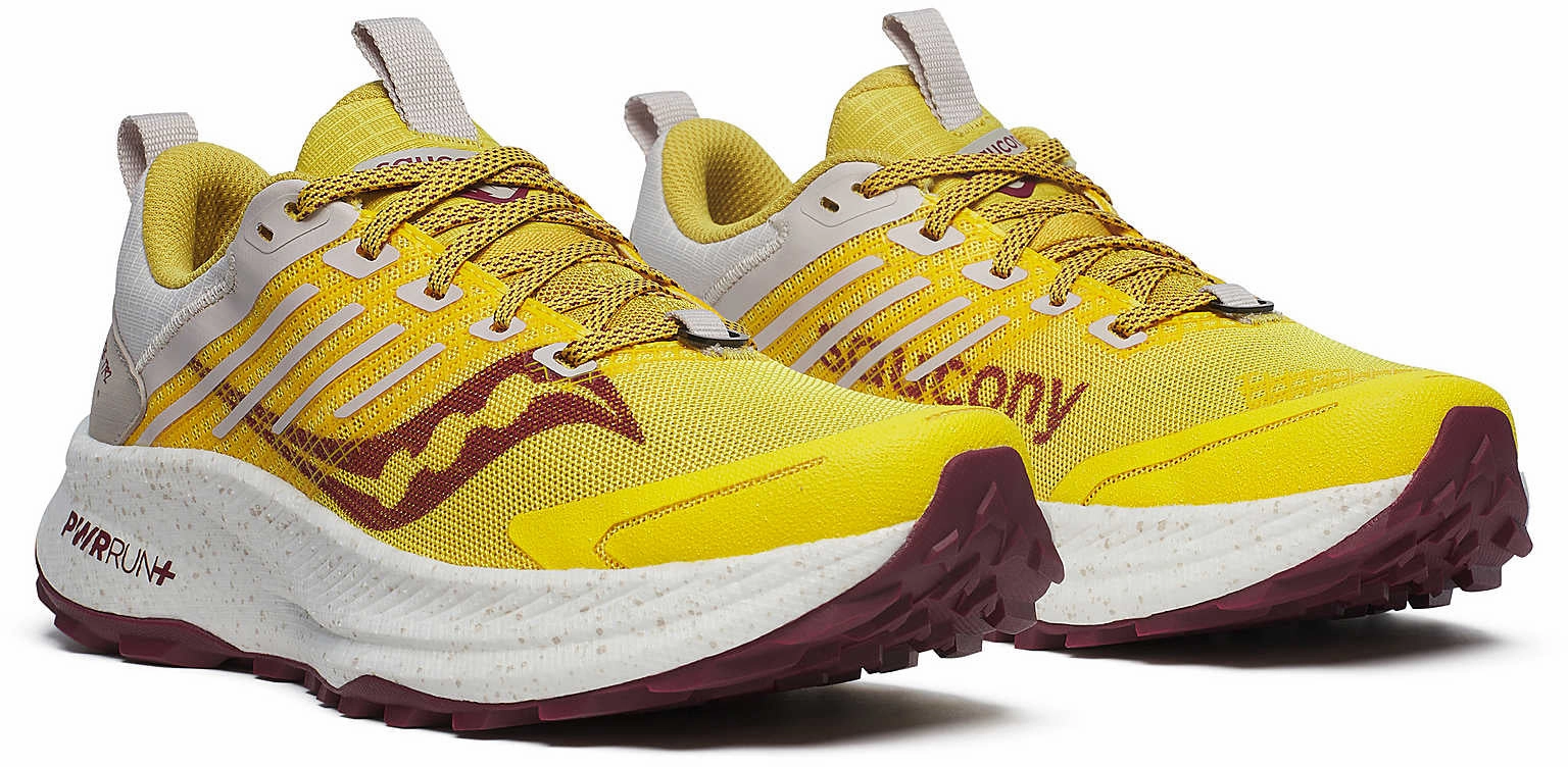 Trail Running Shoes On Pavement Saucony Ride TR2 Womens Trail Running Shoes - Yellow